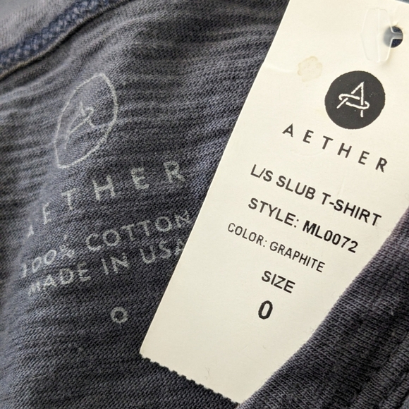 Aether Gray Top , NWT - Picture 3 of 4